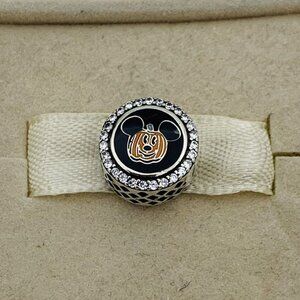 🔥🔥Pandora Disney Pumpkin Mickey Boo！Halloween Charm for Bracelet